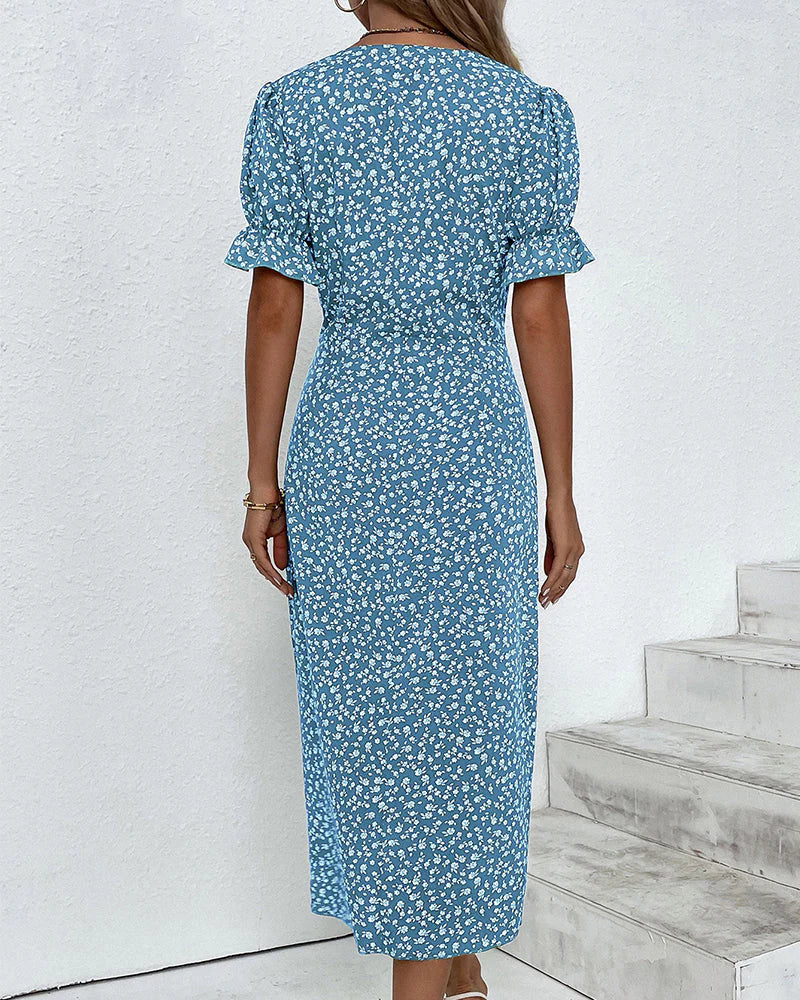 Pelyne - Wrap Midi Dress