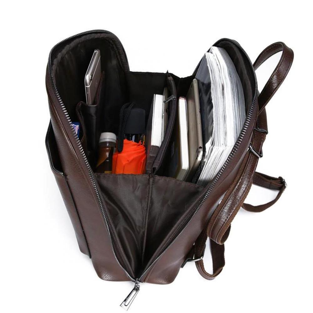 Cazira - Vegan Leather Backpack