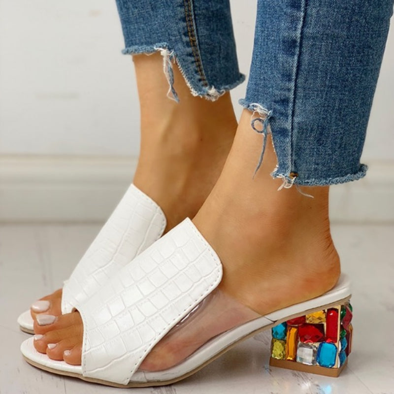 Fable - Crystal Block Heels