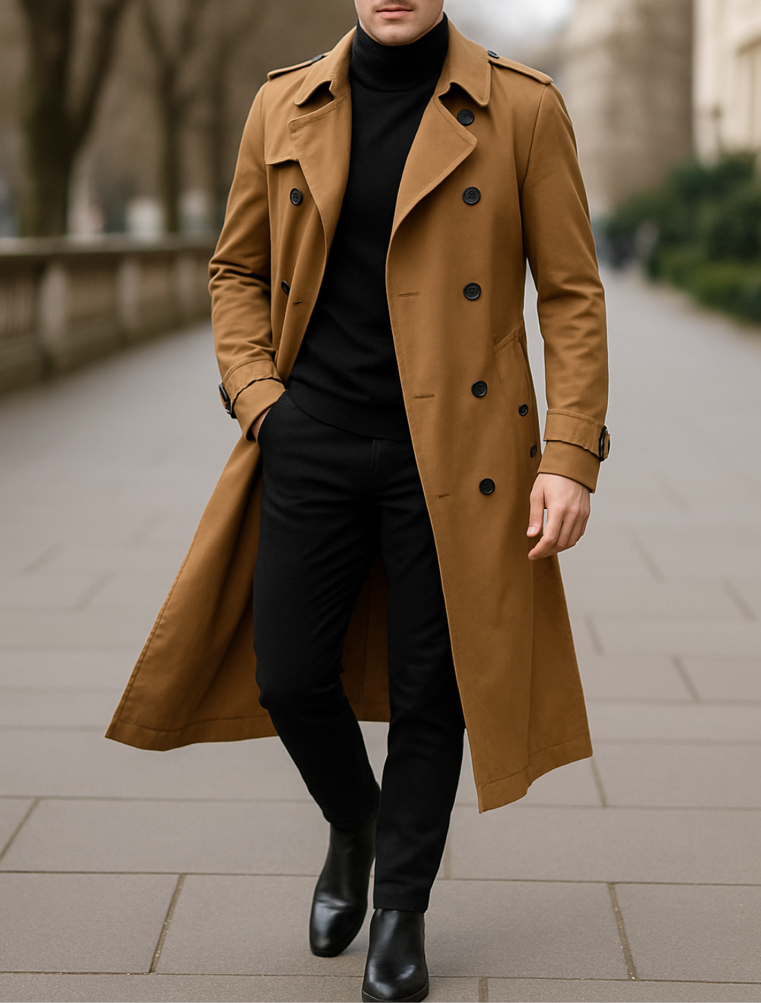 Belle & Cooper | Stylish Casual Trench Coat