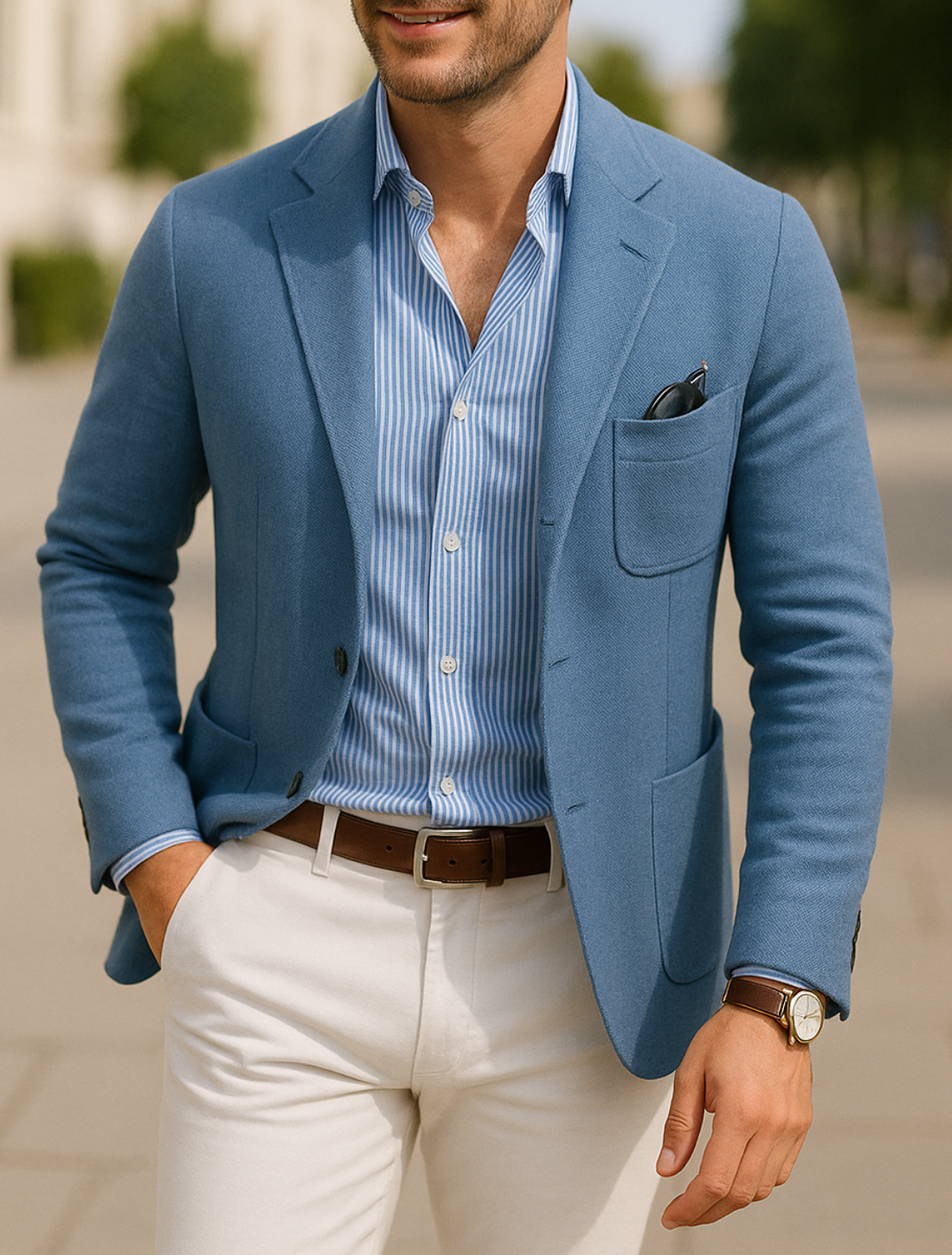 Belle & Cooper | Slim Fit Blazer for Leisure and Weddings