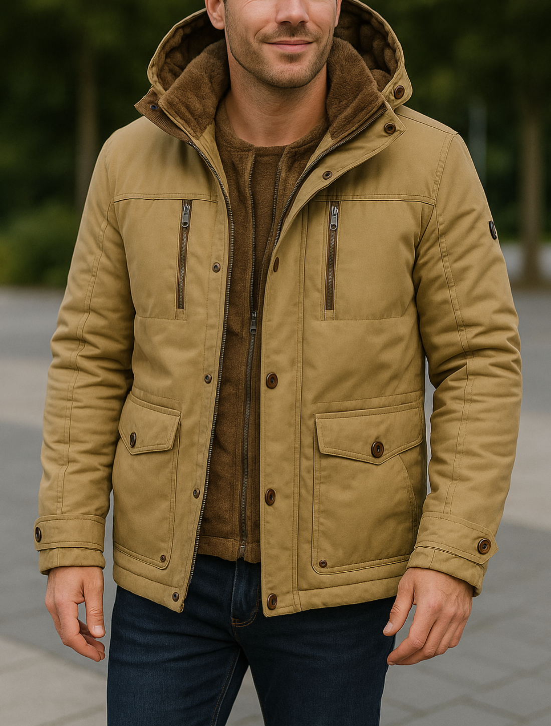 Belle & Cooper | Warm Mid-Length Winter Coat