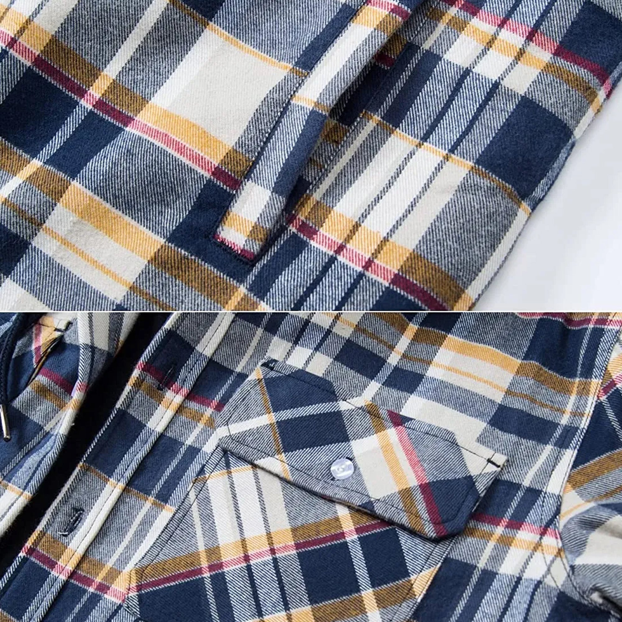 Paxonis - Checked Hooded Jacket