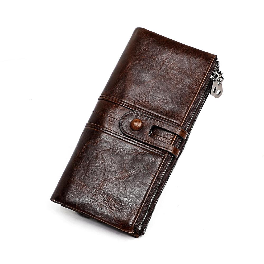 Birexa - Leather Long Clutch Wallet