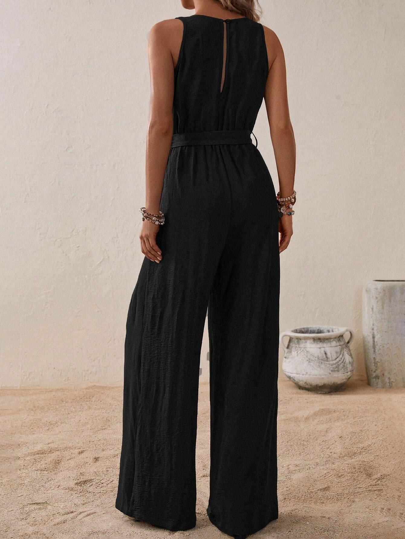 Galilea - Wrap Style Jumpsuit