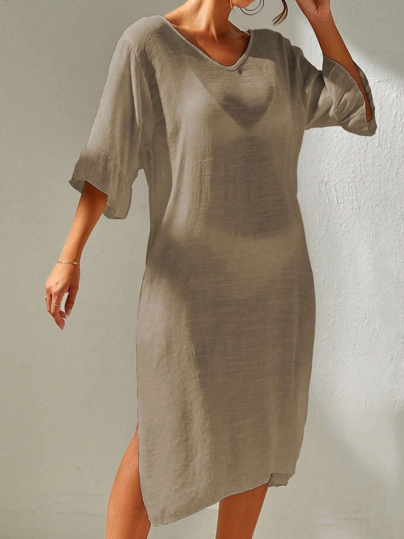 Fynira - Lightweight Beach Midi Dress