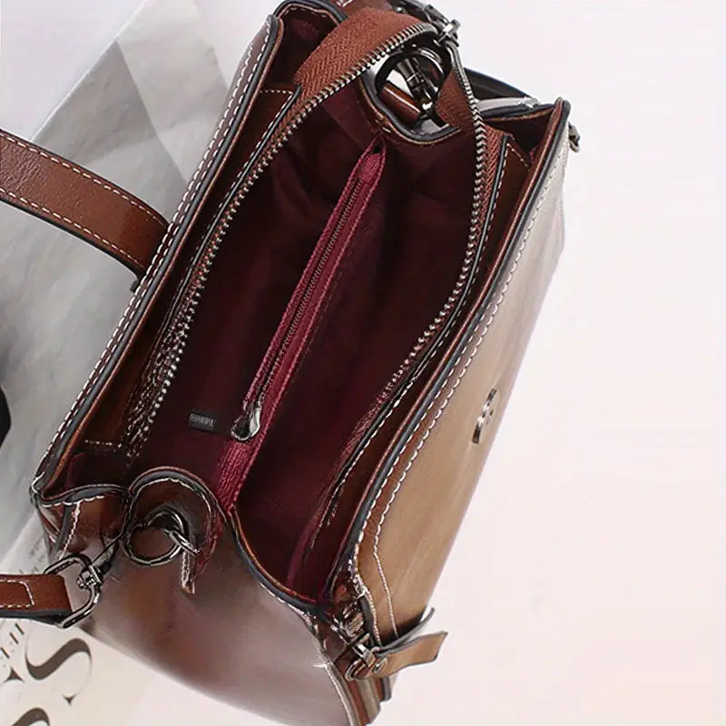 Cendia - Leather Crossbody Bag