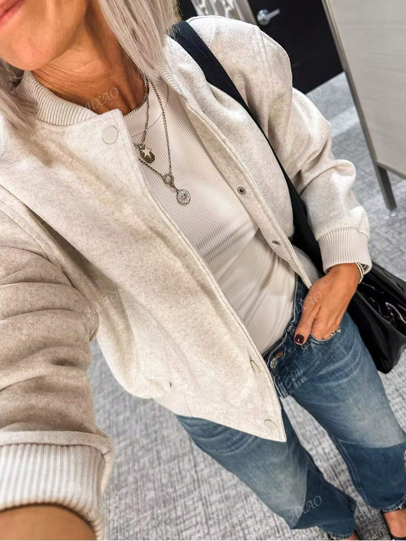Evadne - Lightweight Bomber Jacket