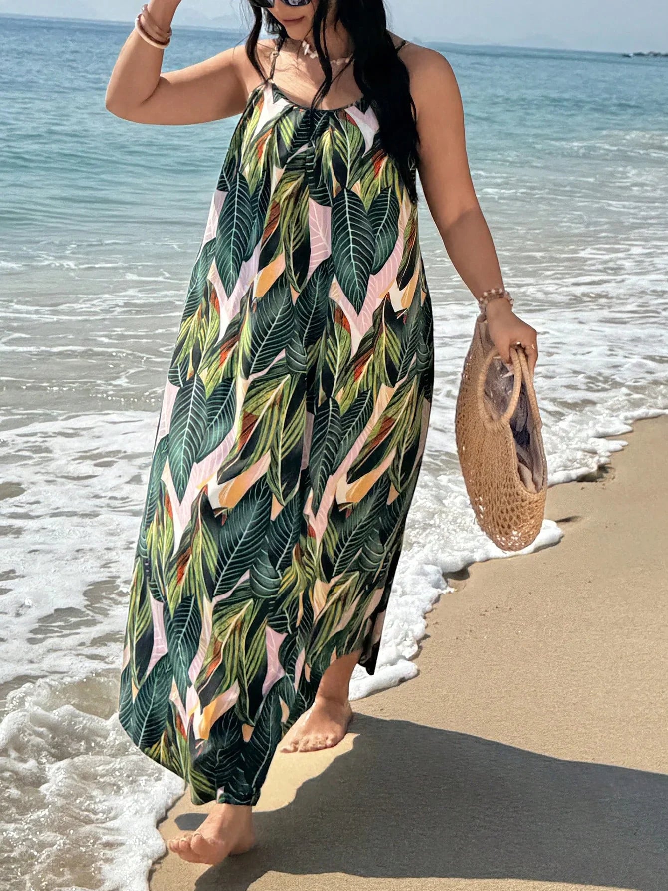Gavana - Plus Size Boho Summer Maxi Dress