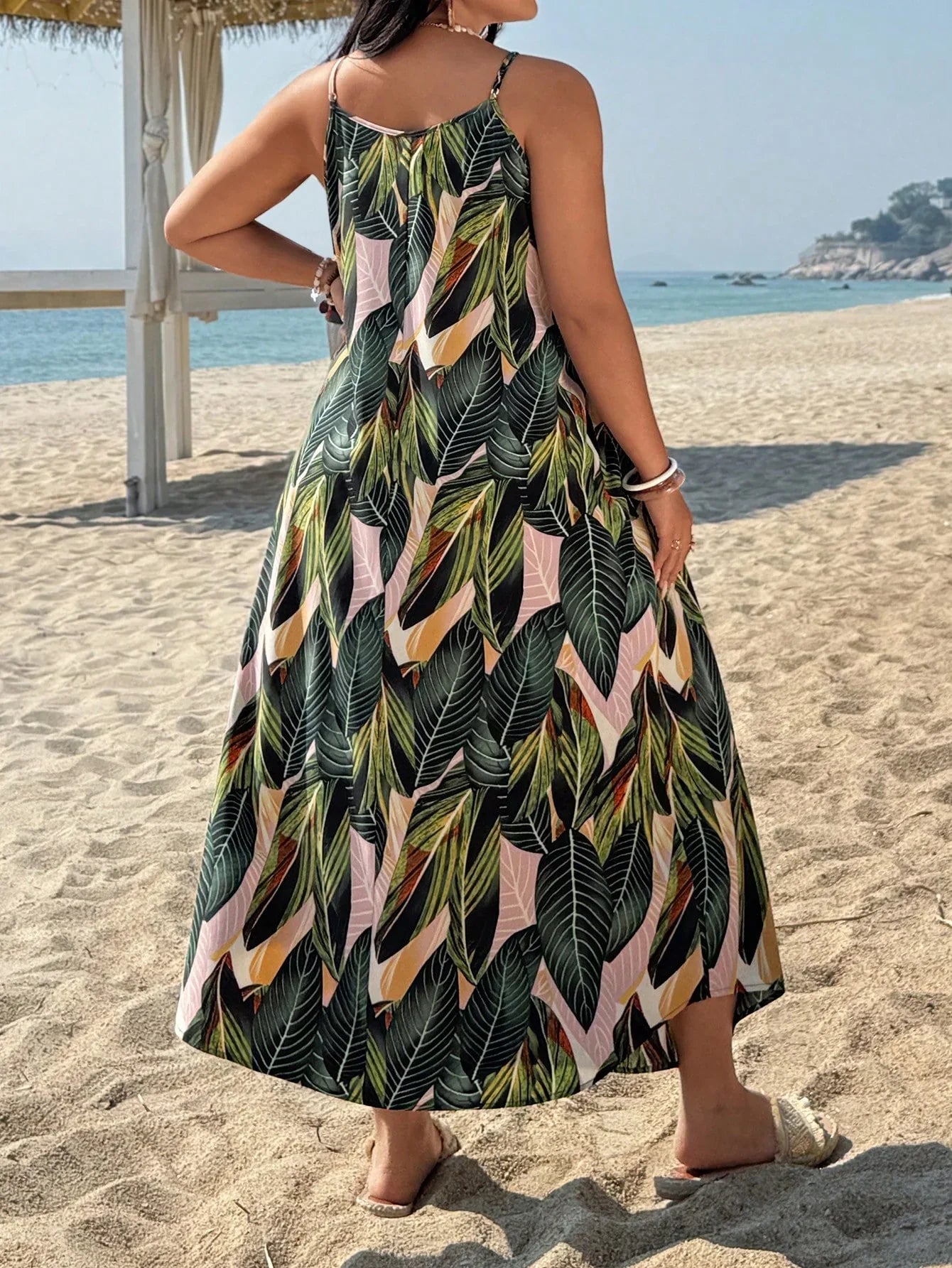 Gavana - Plus Size Boho Summer Maxi Dress