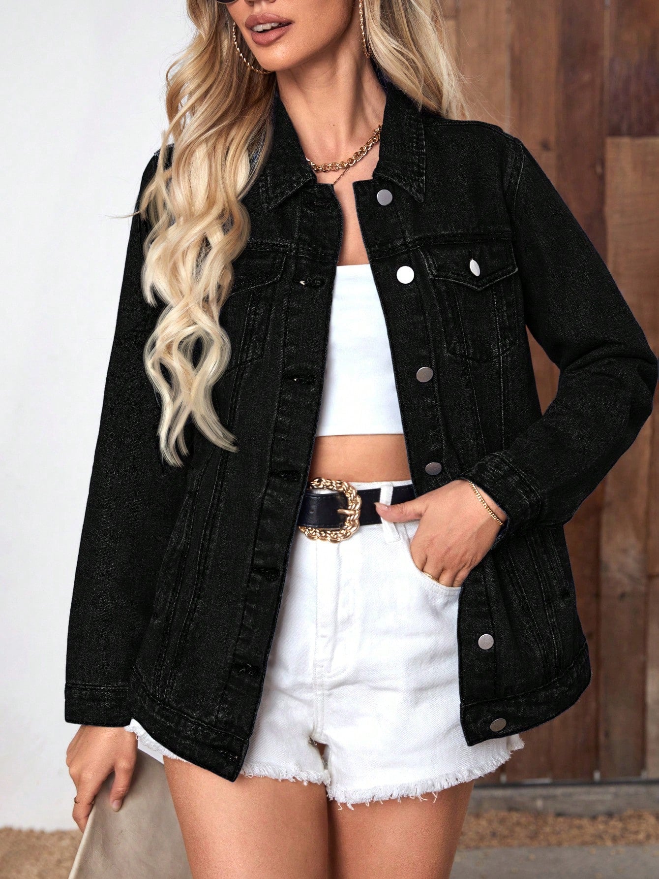 Bastien - Oversized Denim Jacket