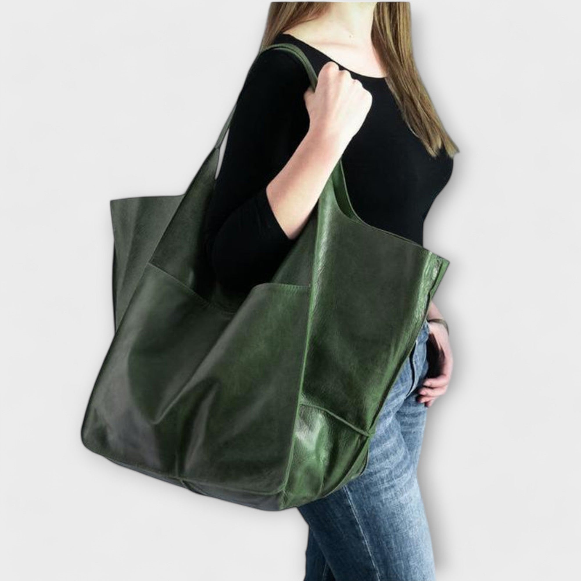 Jarexa - Vegan Leather Tote Bag