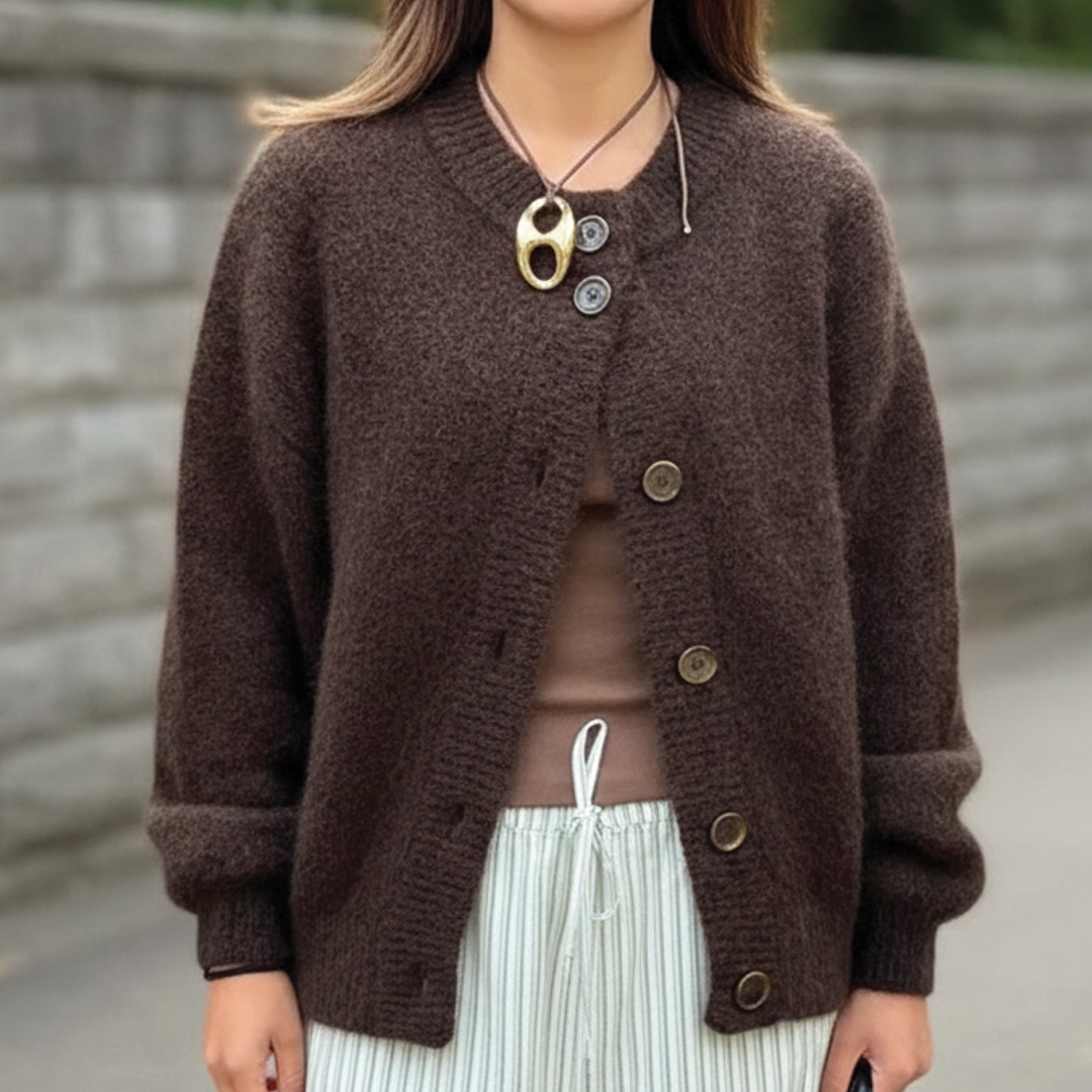 Janna - gennemknappet cardigan