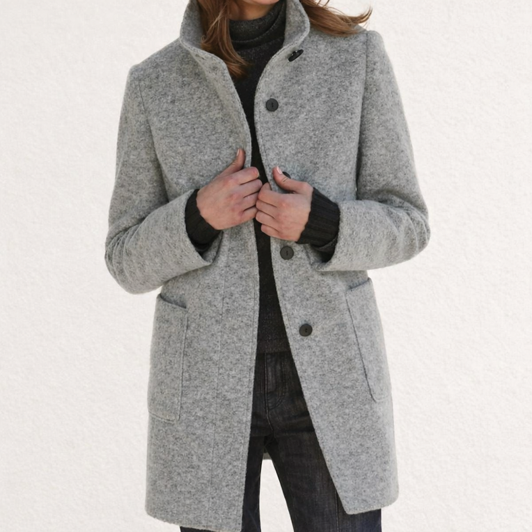 Ursuline - Wool-Look Winter Coat