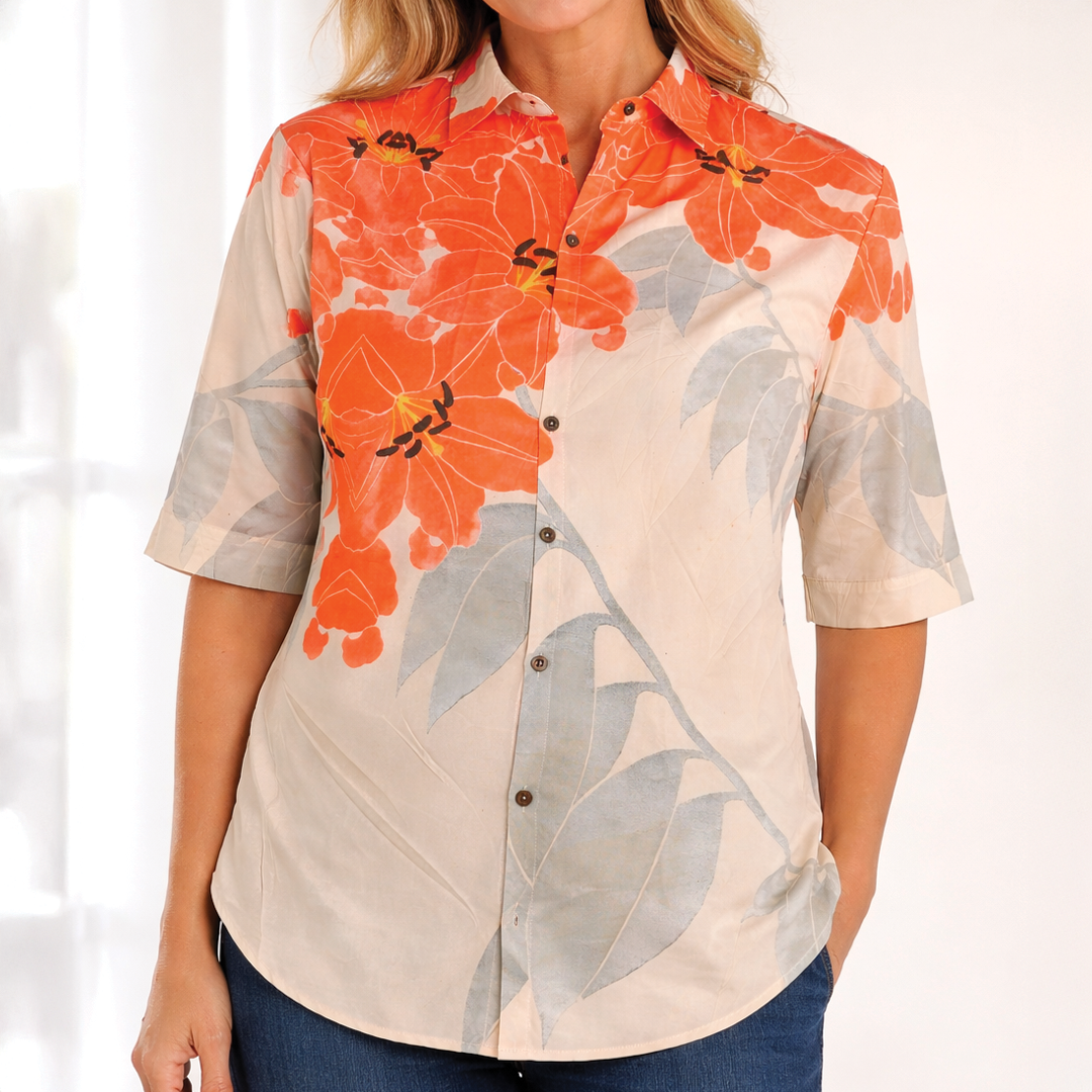 Lilliana - Button-Down Summer Blouse