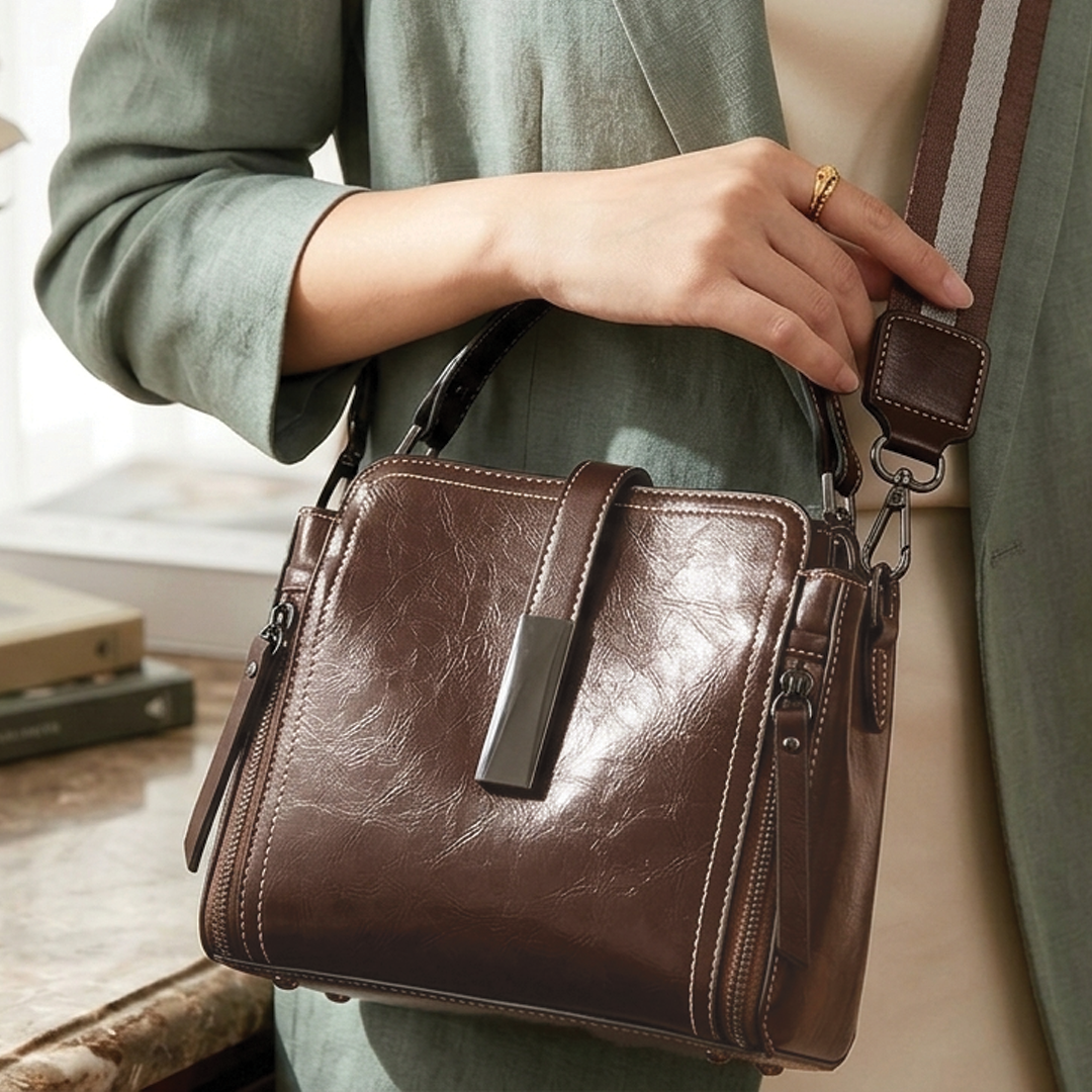 Cendia - Leather Crossbody Bag