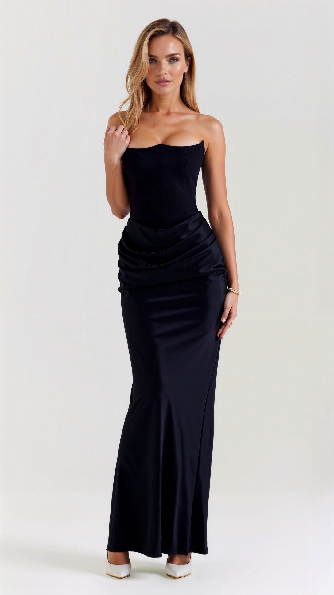 Alice | Women Wedding Guest Column Maxi Dress