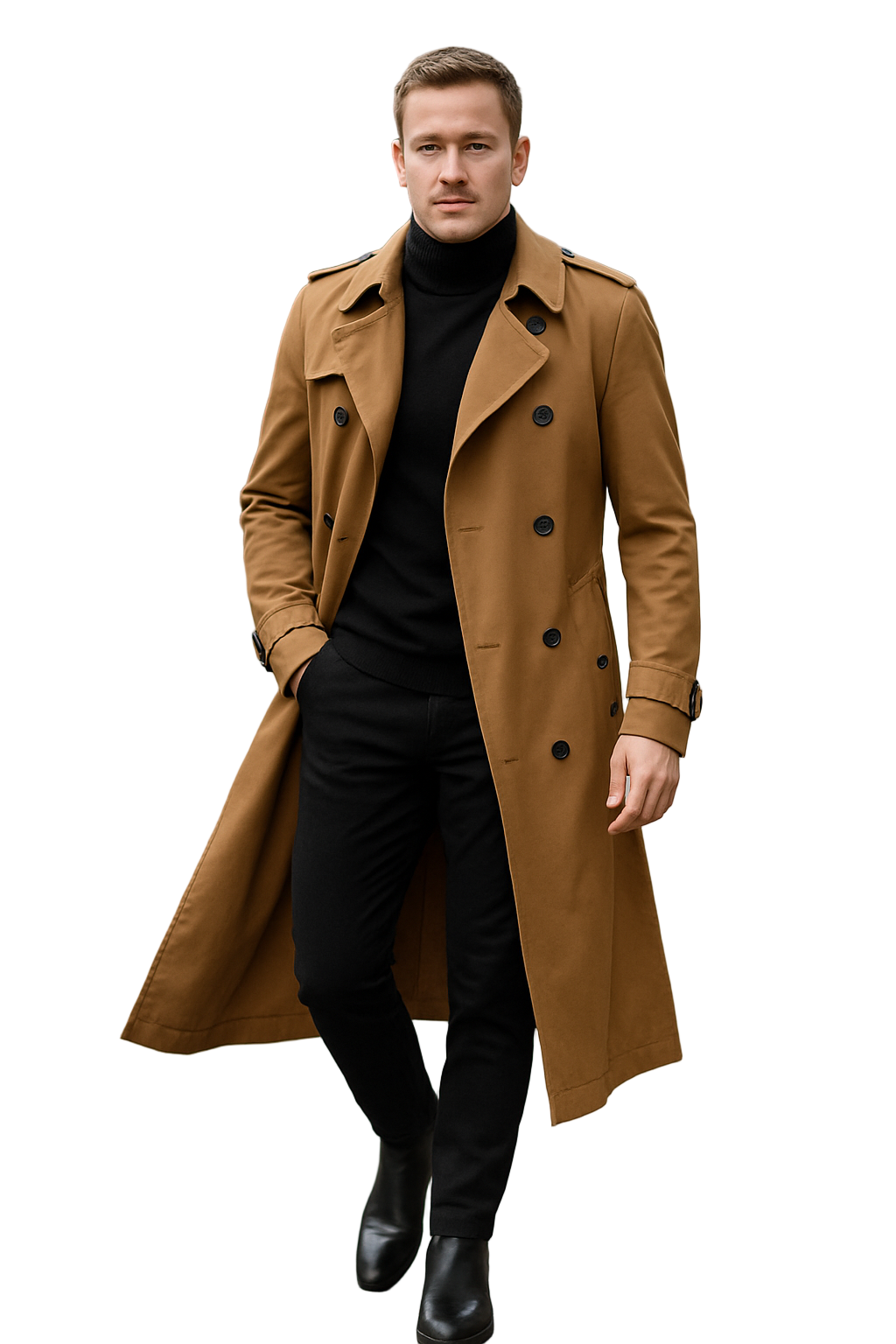 Belle & Cooper | Stylish Casual Trench Coat