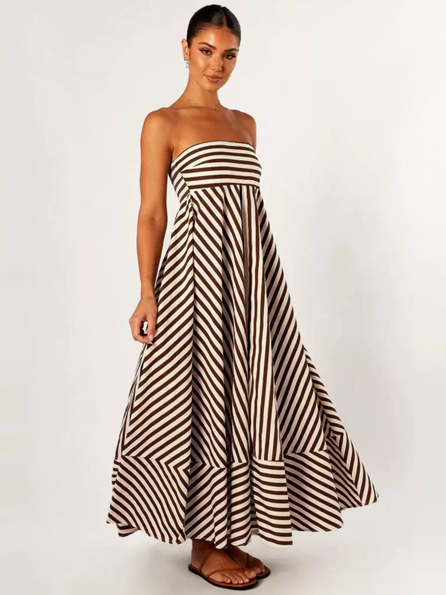 Isira - Strapless Maxi Dress