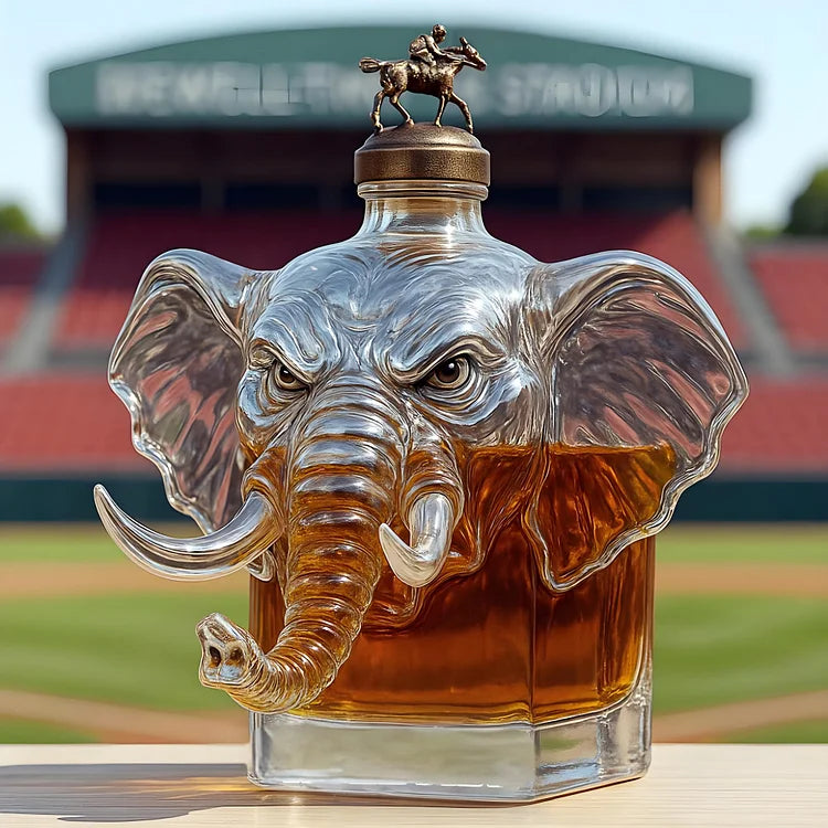 Crown Royal Elephant Whiskey Bottle