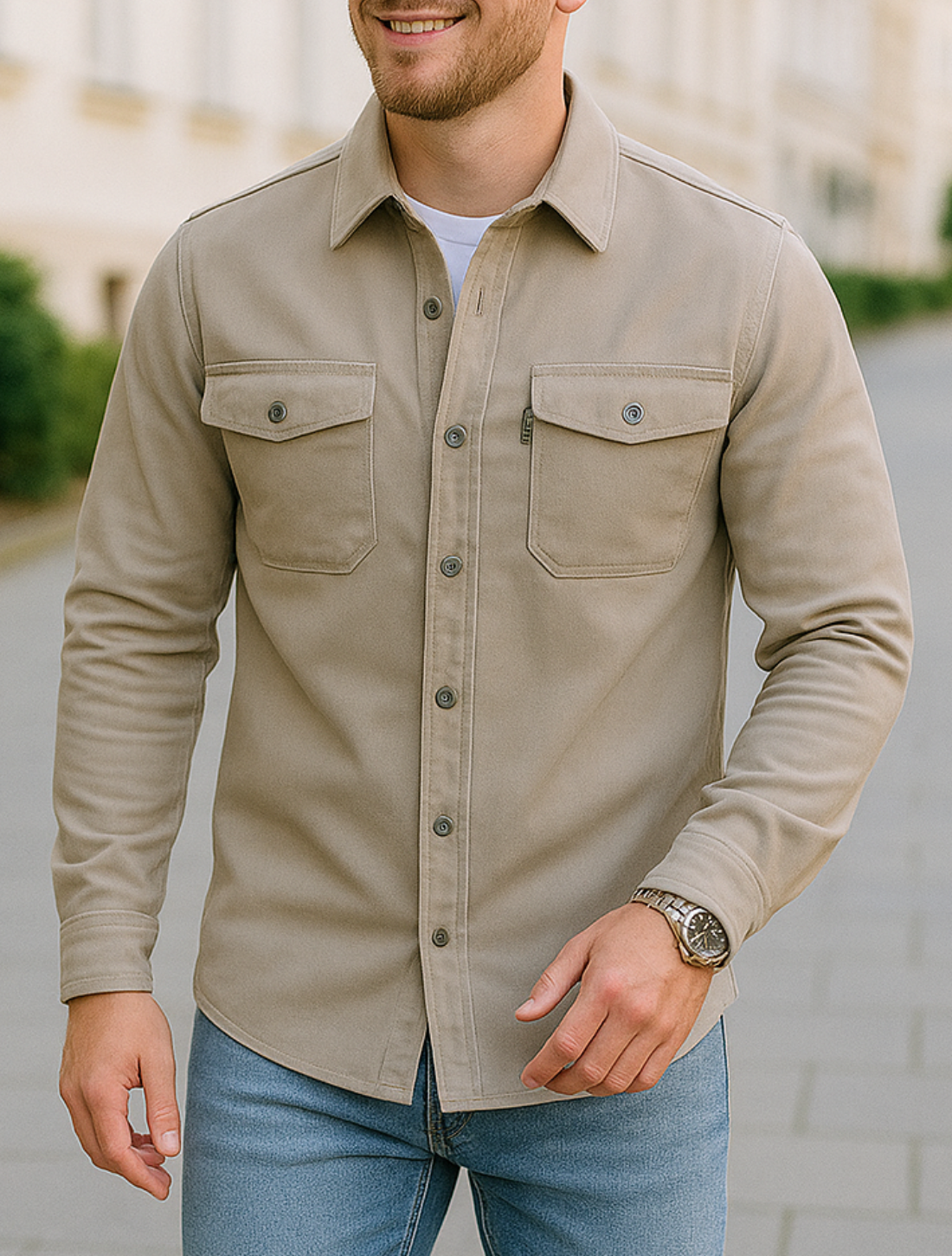 Belle & Cooper | Stylish Business Shirt Jacket