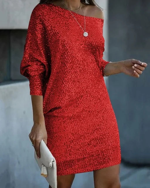 Qirelle - Sequin Party Dress