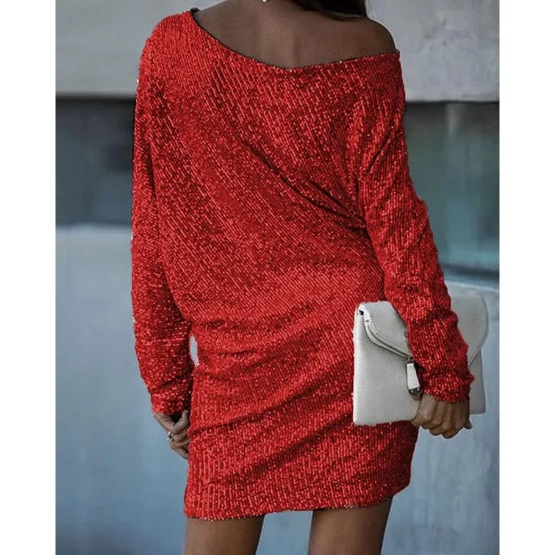 Qirelle - Sequin Party Dress
