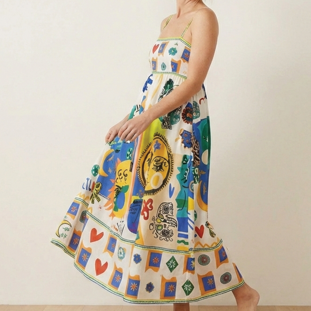 Orelia - Linen Summer Dress