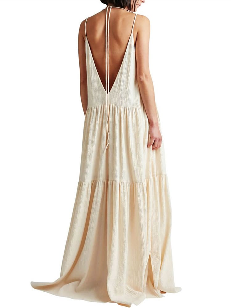 Evania - Sleeveless Maxi Sundress