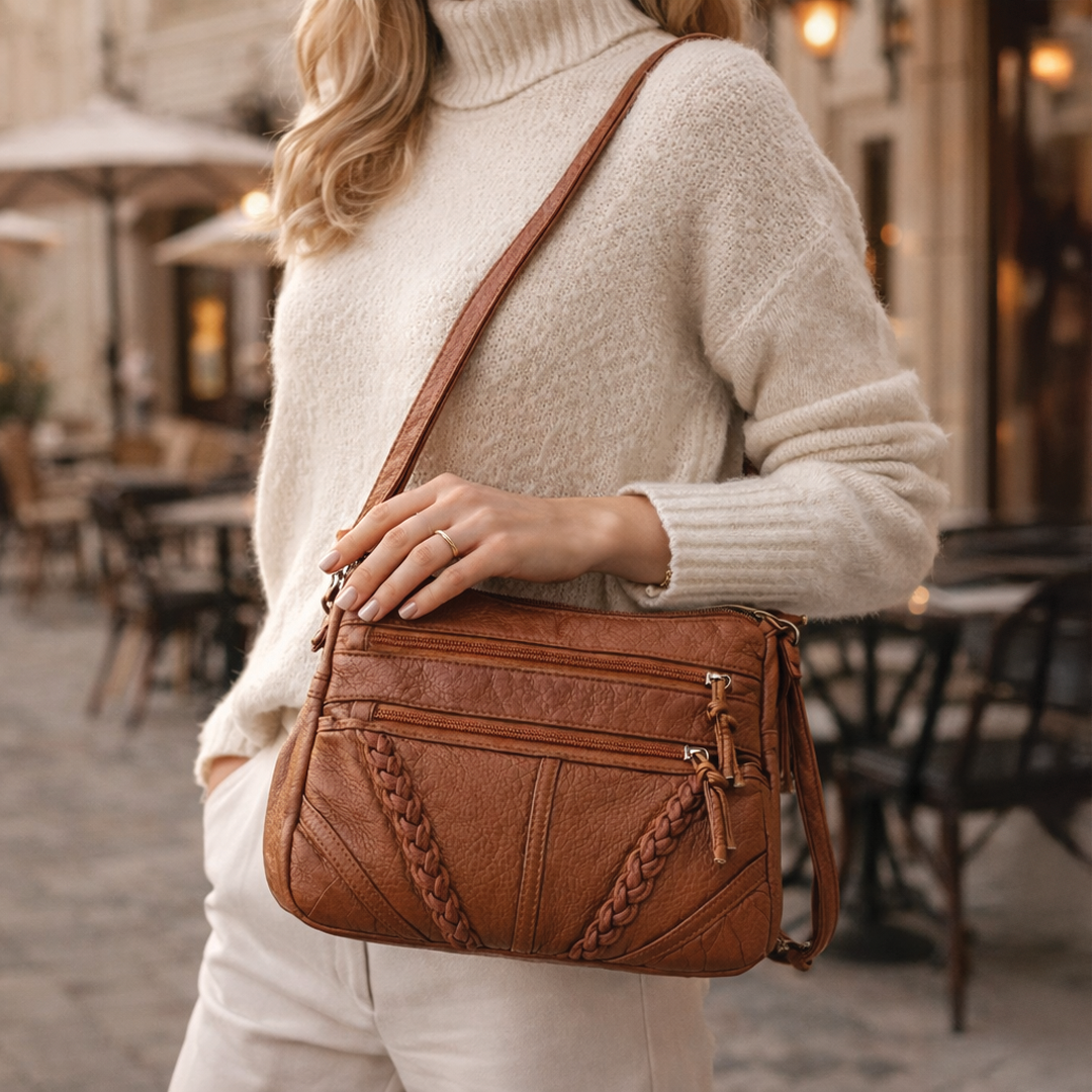 Jomira - Vegan Leather Crossbody Shoulder Bag