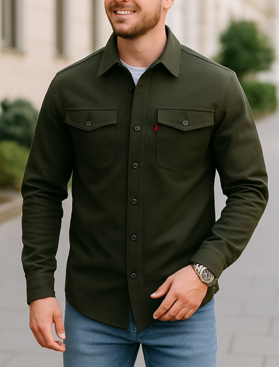 Belle & Cooper | Stylish Business Shirt Jacket