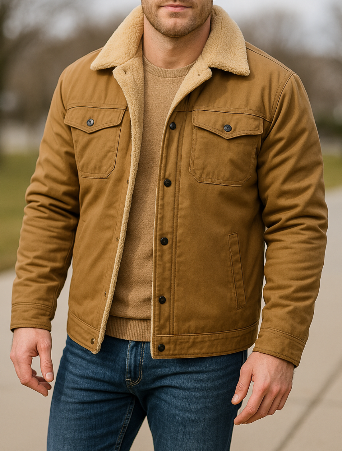 Belle & Cooper | Warm Fleece Jacket for Fall