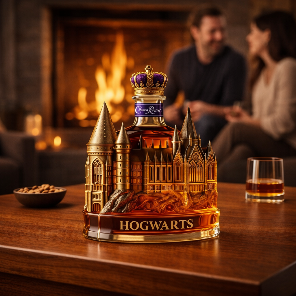 Whiskey Bottle – Magical Castle Edition