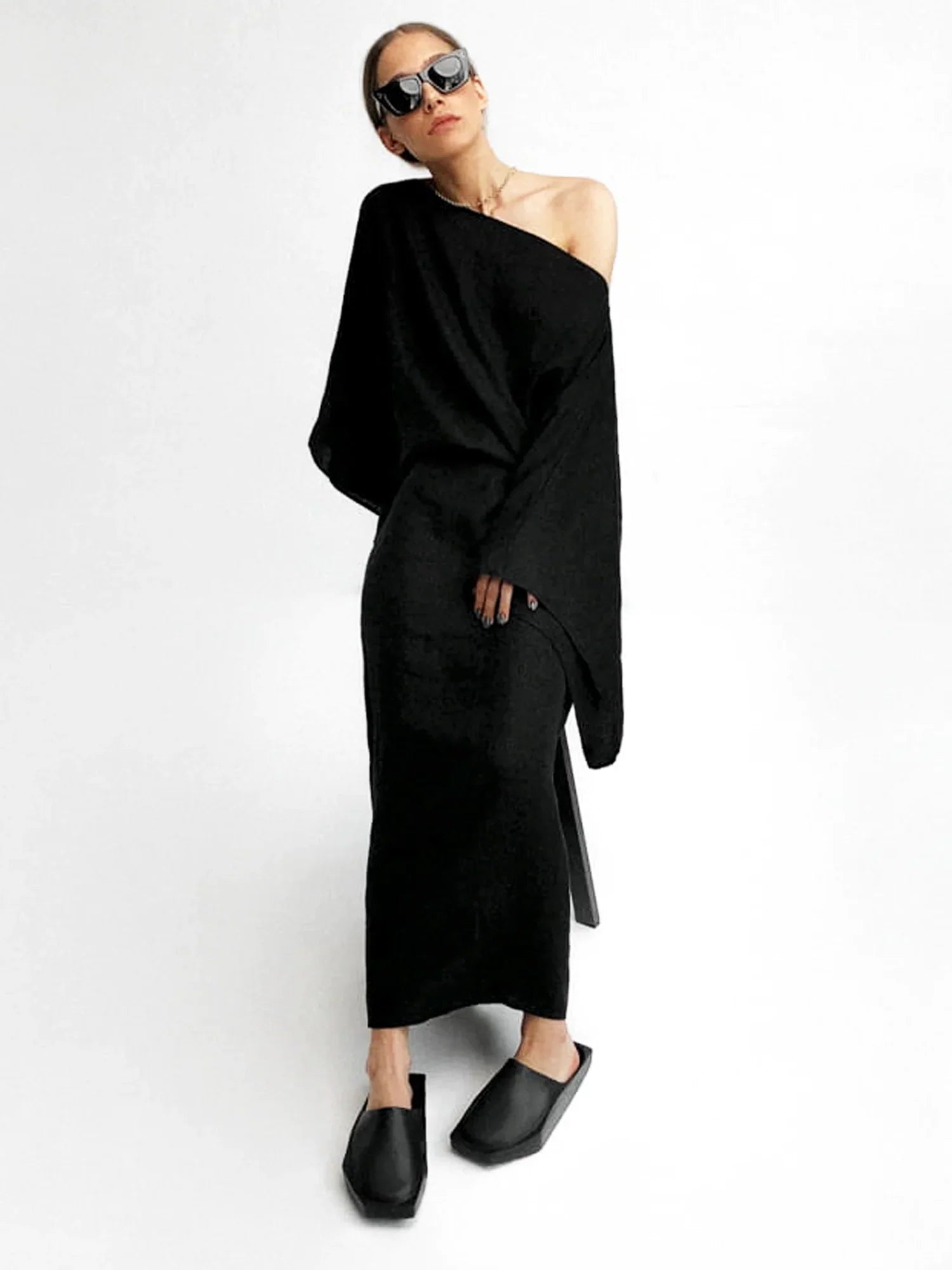 Givelle - Kimono Midi Dress