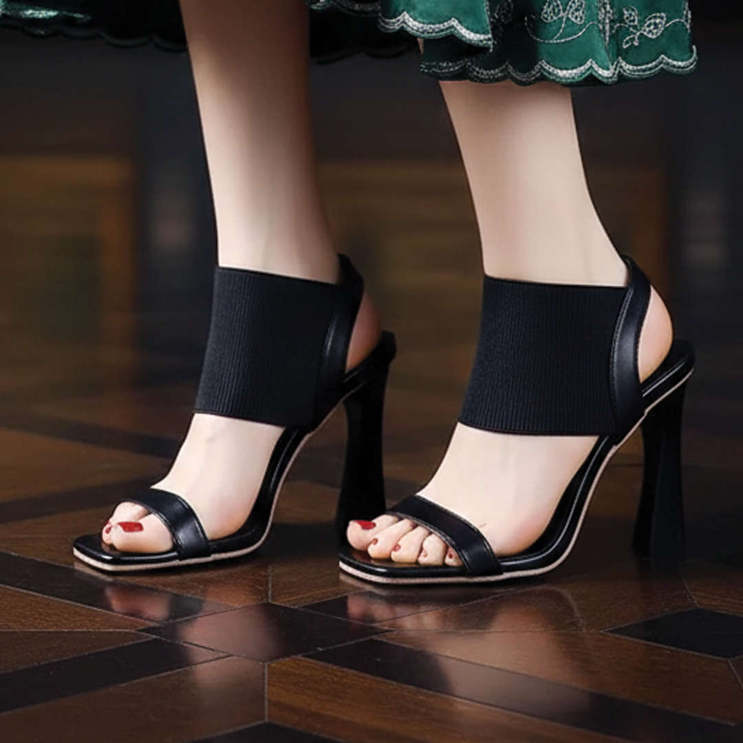 Delta - Open-Toe Heels