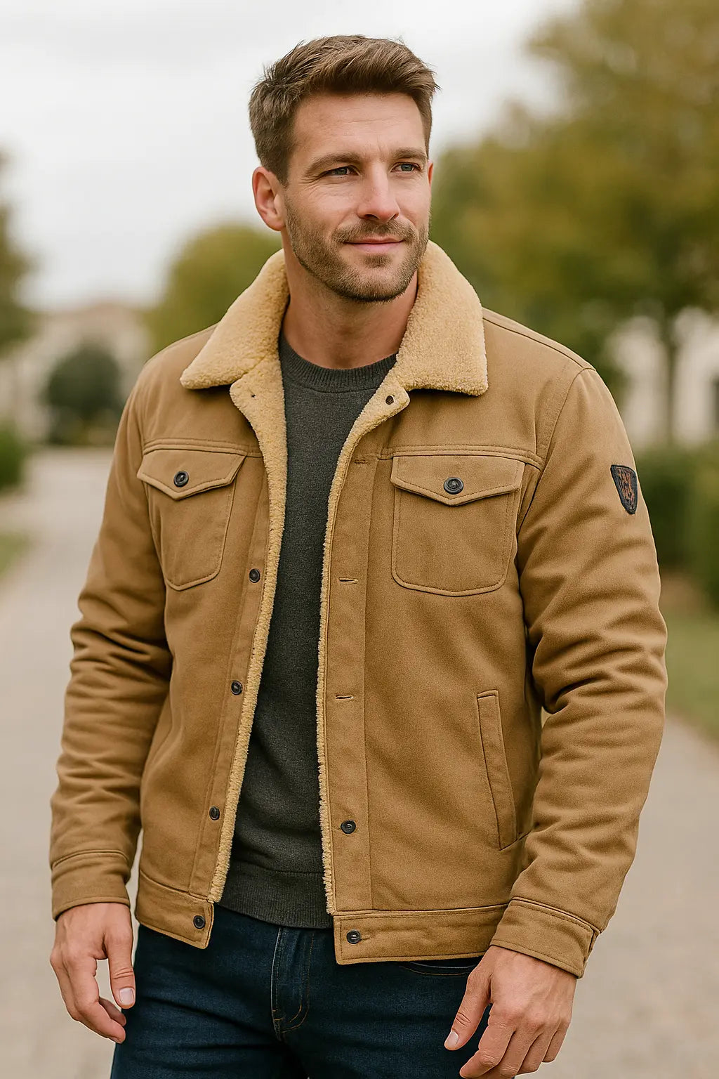 Belle & Cooper | Men's Winter Coat with Velvet Lining