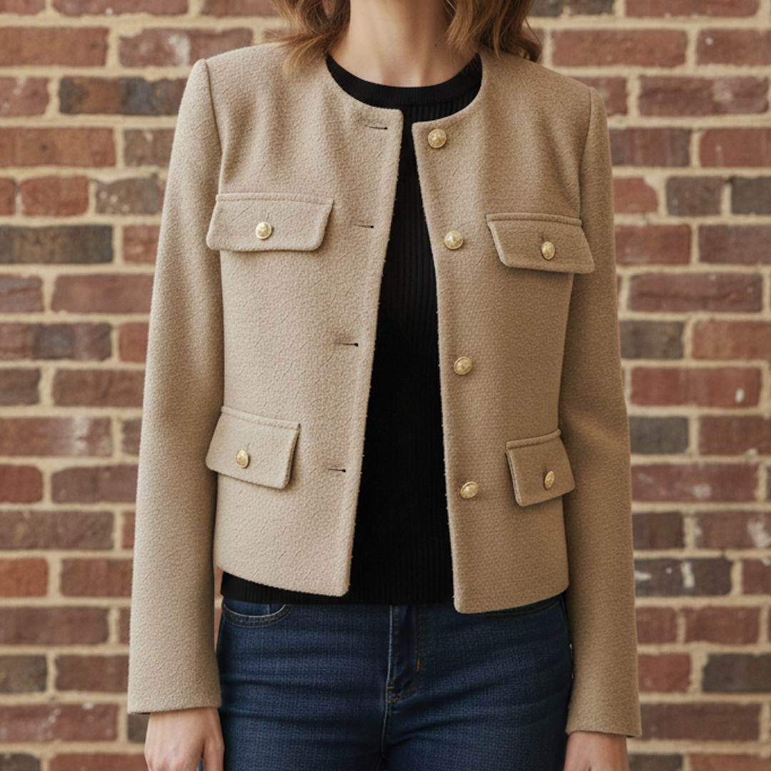 Aster - Klassisk Tweed Blazer