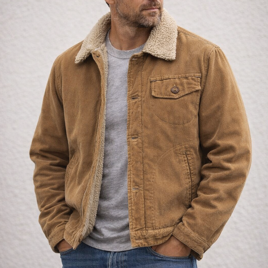 Harlon - Sherpa Corduroy Jacket