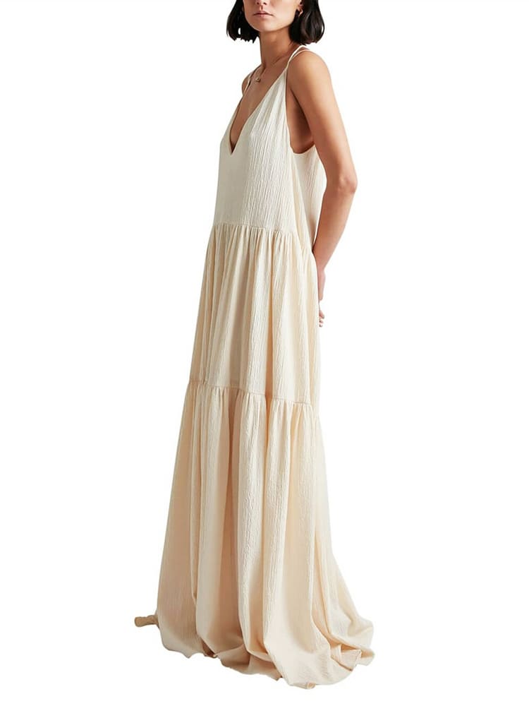 Evania - Sleeveless Maxi Sundress