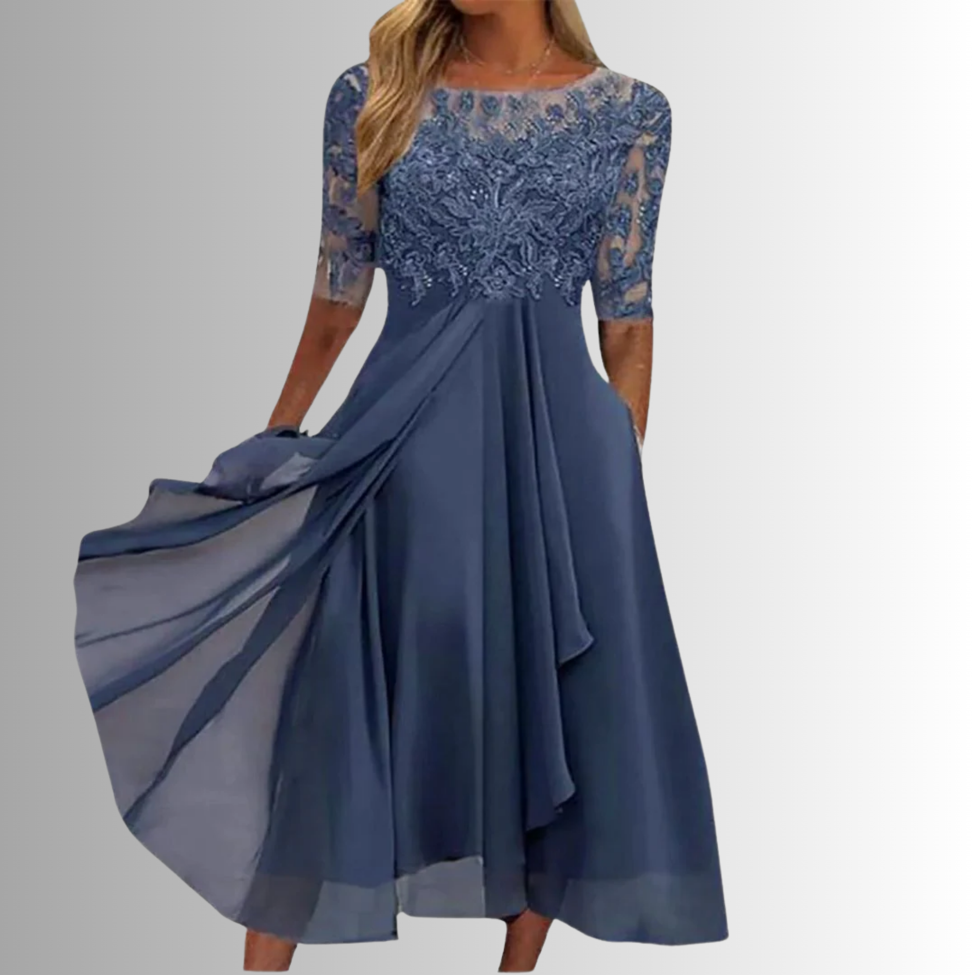 Rhonda™ | Elegant blondekjole