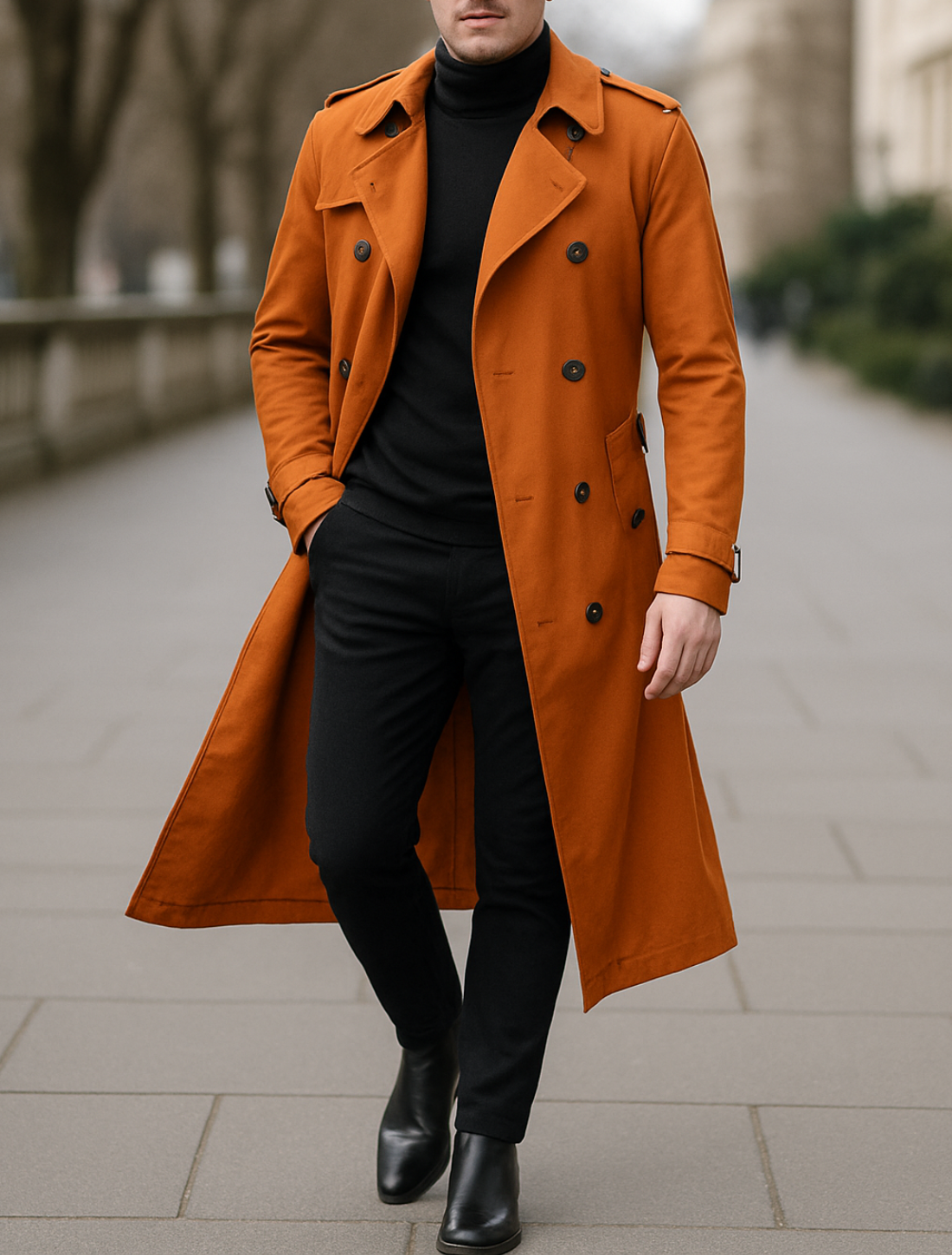 Belle & Cooper | Stylish Casual Trench Coat