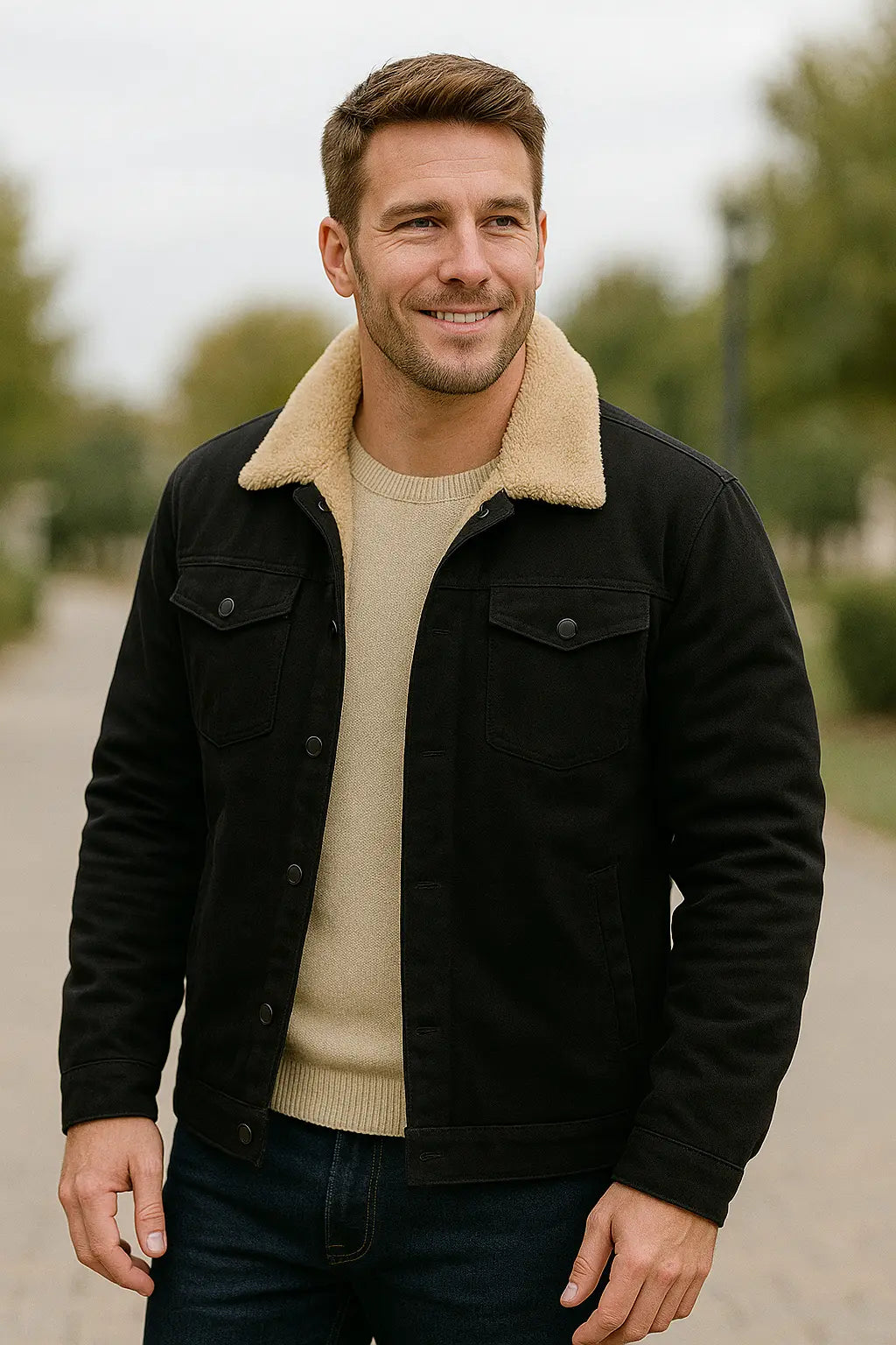 Belle & Cooper | Men's Winter Coat with Velvet Lining