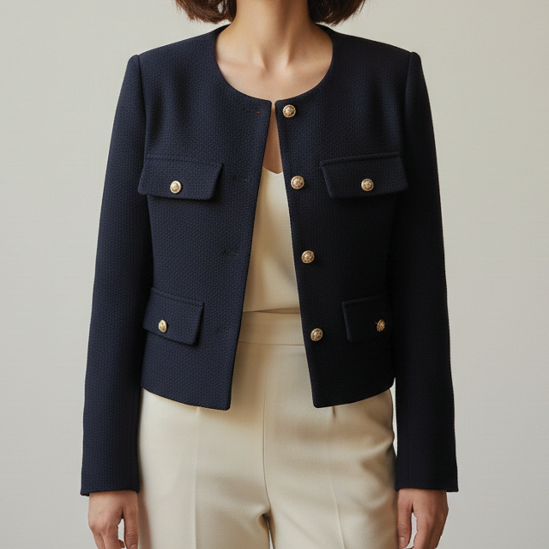 Aster - Classic Tweed Blazer