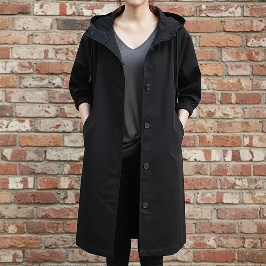 Quenby - Gabardina con Capucha