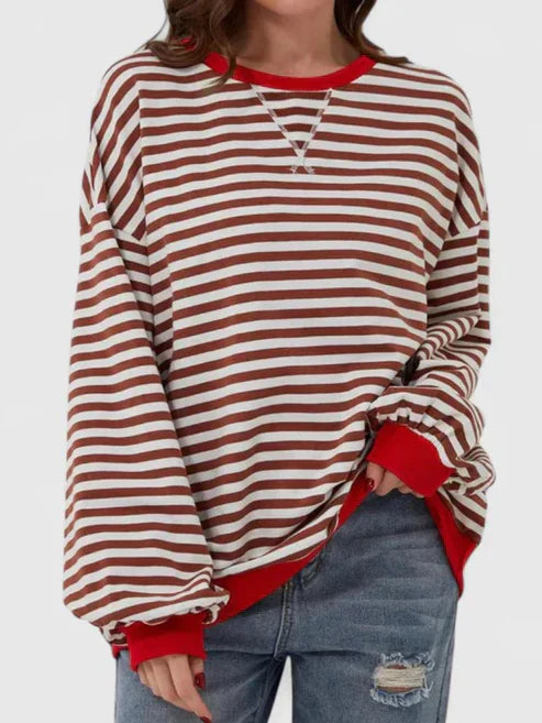ISSAH | COZY STRIPE SWEATER