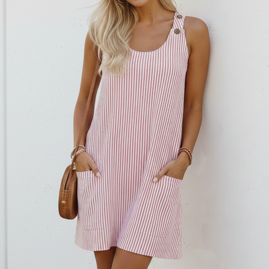 Lirina - Striped Mini Dress