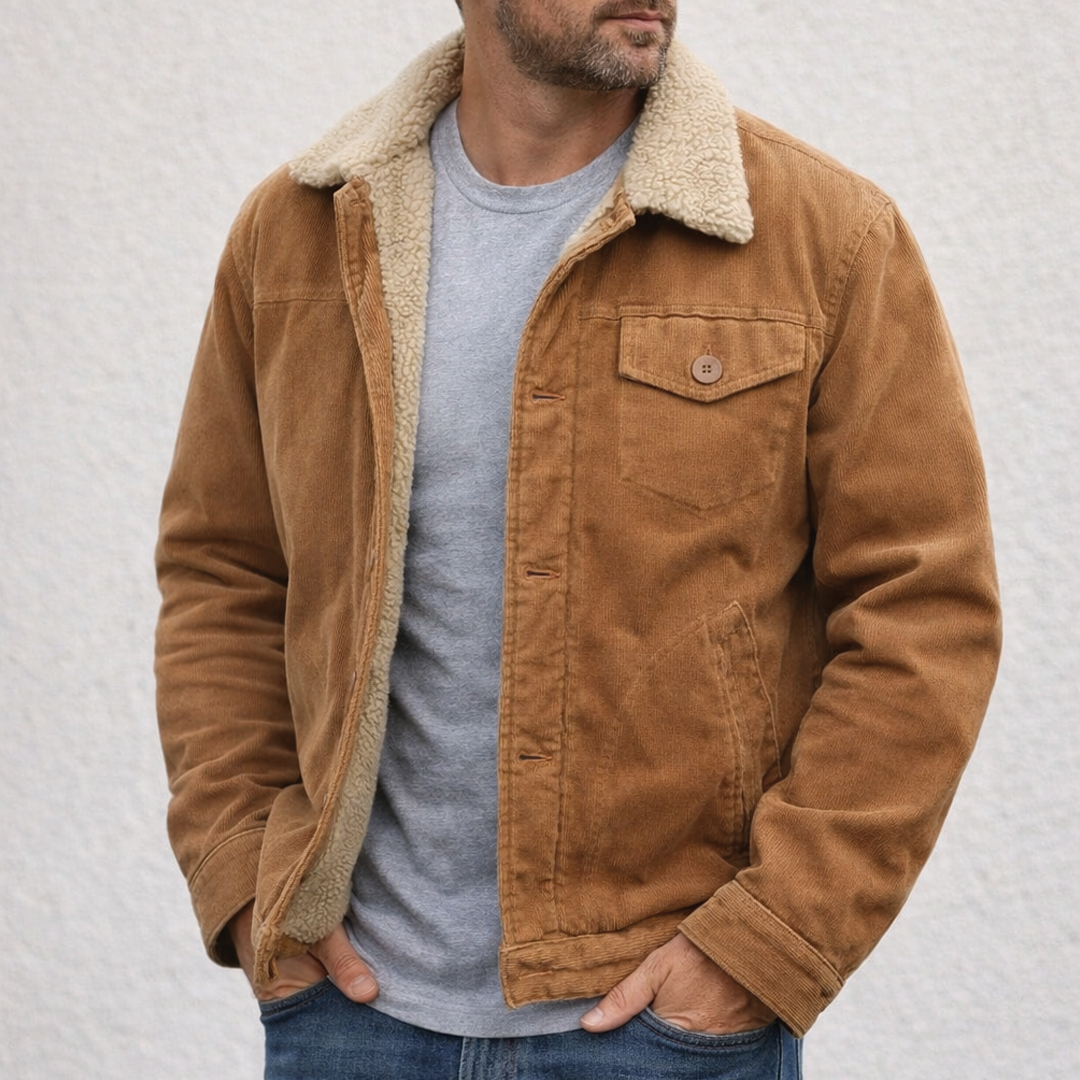 Harlon - Sherpa Corduroy Jacket