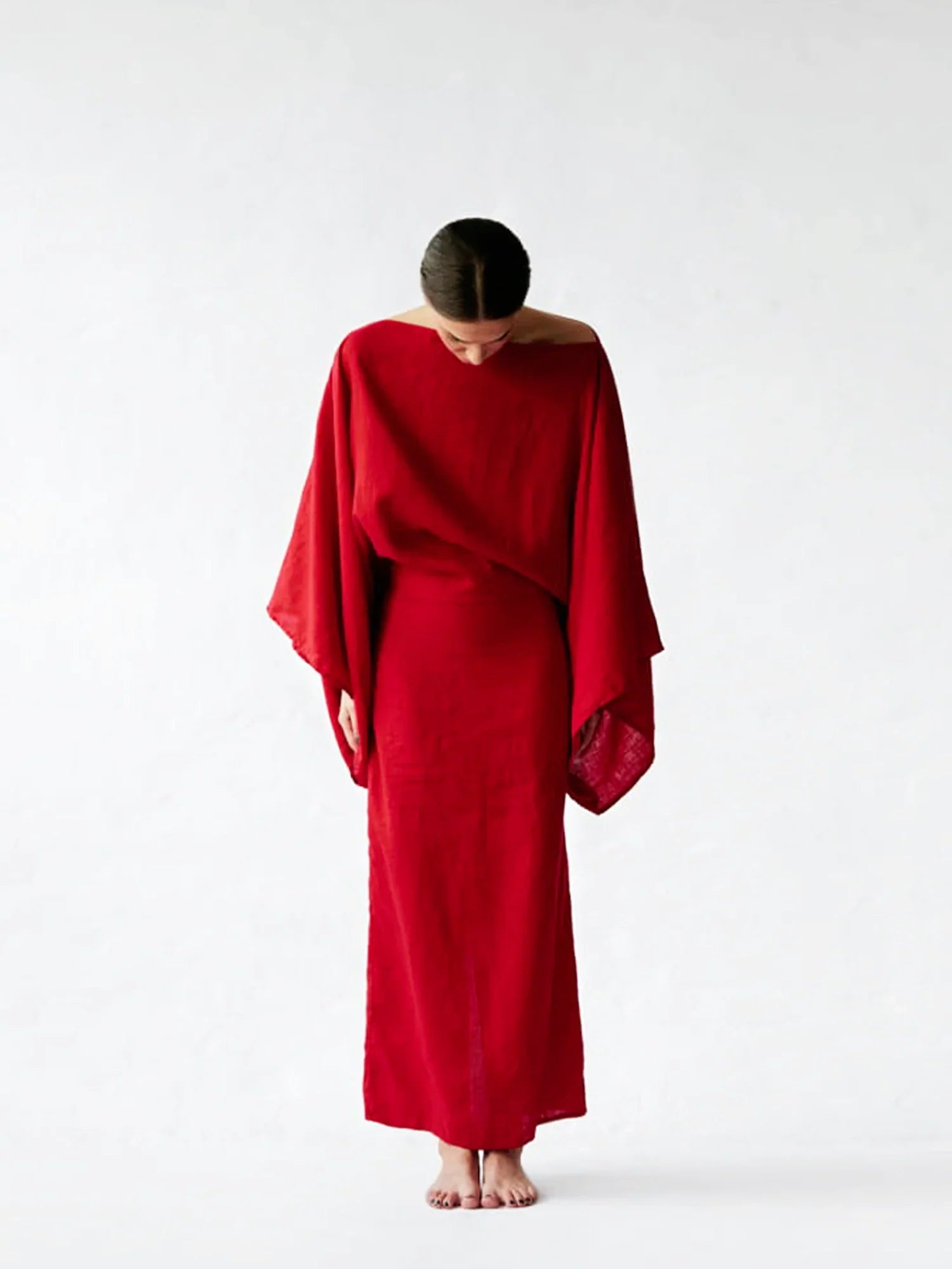 Givelle - Kimono Midi Dress
