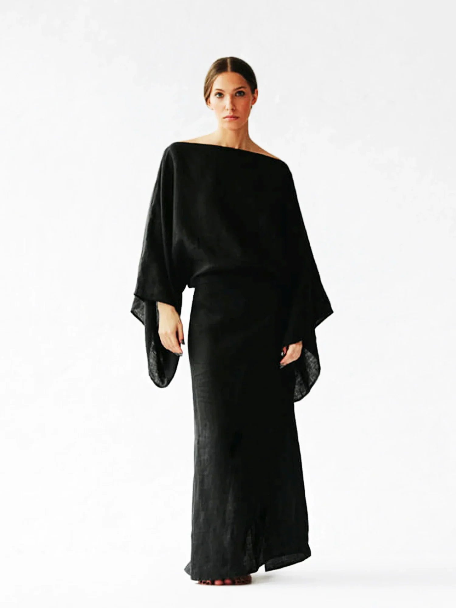 Givelle - Kimono Midi Dress