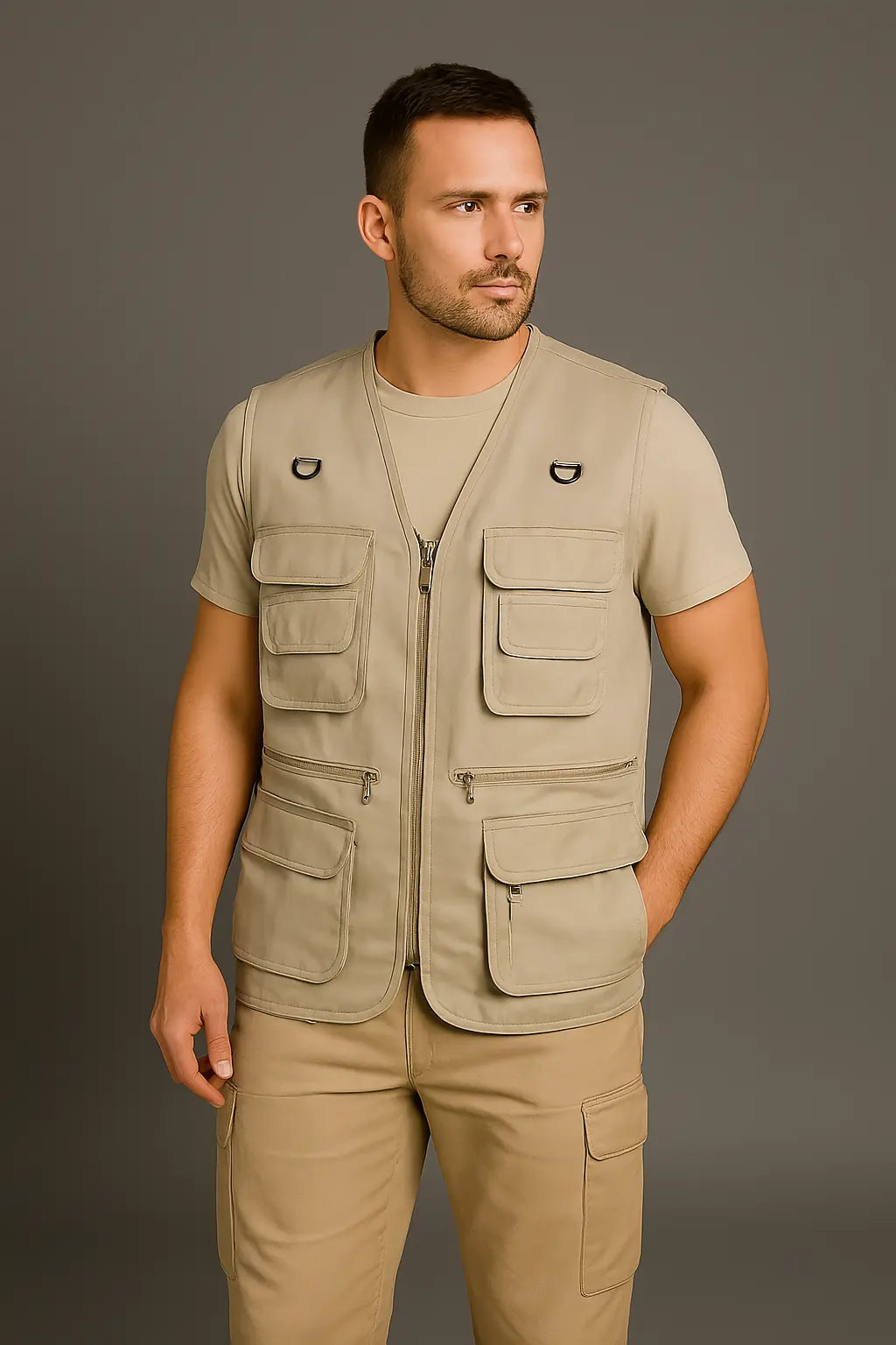 Belle & Cooper | Tactical Hiking Vest with Multiple Pockets